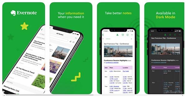 Evernote có khả năng xử lý mạnh mẽ, không kém gì máy tính chuyên dụng