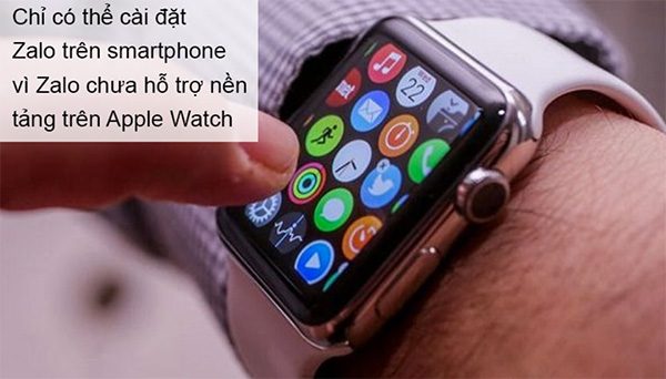 Lỗi không thể cài đặt Zalo trên Apple Watch