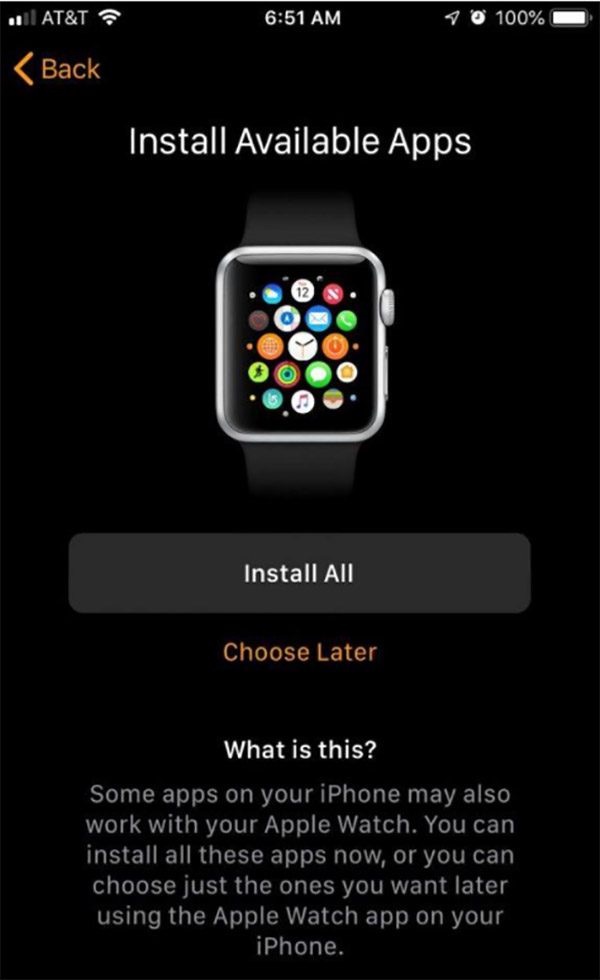 Chọn ứng dụng muốn thêm vào Apple Watch