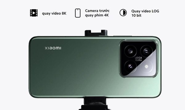Xiaomi 14 cũng là một công cụ quay phim tốt với khả năng quay video 8K