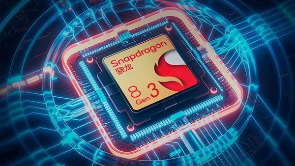 Chip Snapdragon 8 Gen 3 có hiệu năng xử lý hàng đầu hiện nay.