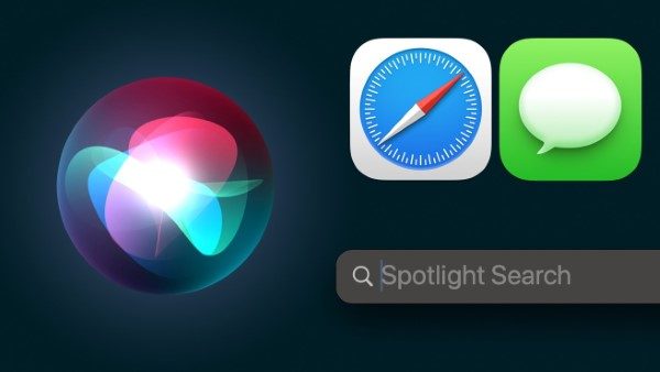 Sử dụng trợ lý ảo Siri hoặc công cụ tìm kiếm Spotlight