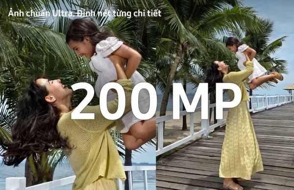 Z Fold 7 sở hữu camera chính 200MP