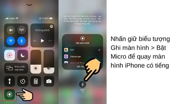 Cach Quay Man Hinh Co Tieng Tren Iphone 5