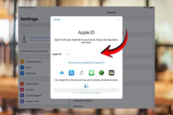Ipad Dinh Icloud 7